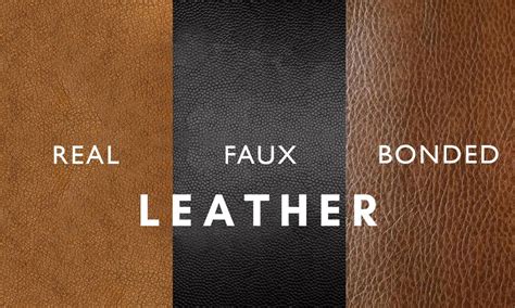 faux leather or real leather